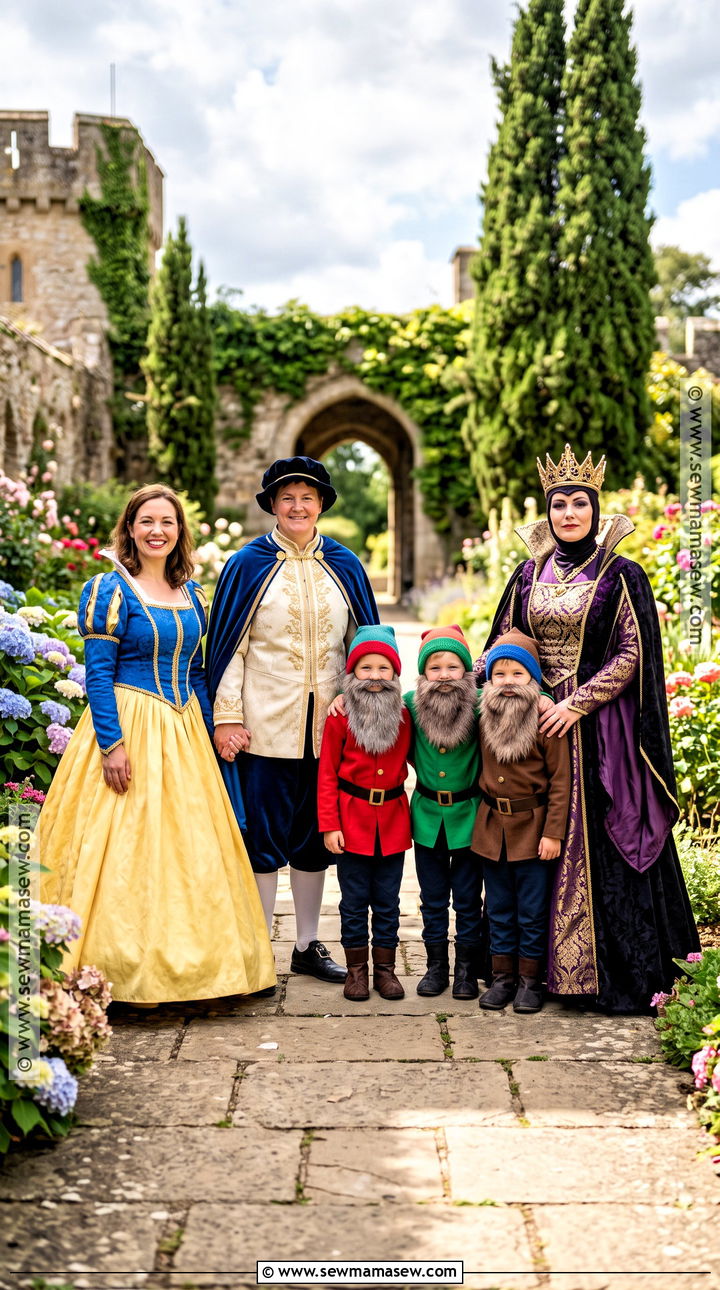 Snow White Family Costume - 30 snow white and the seven dwarfs costumes