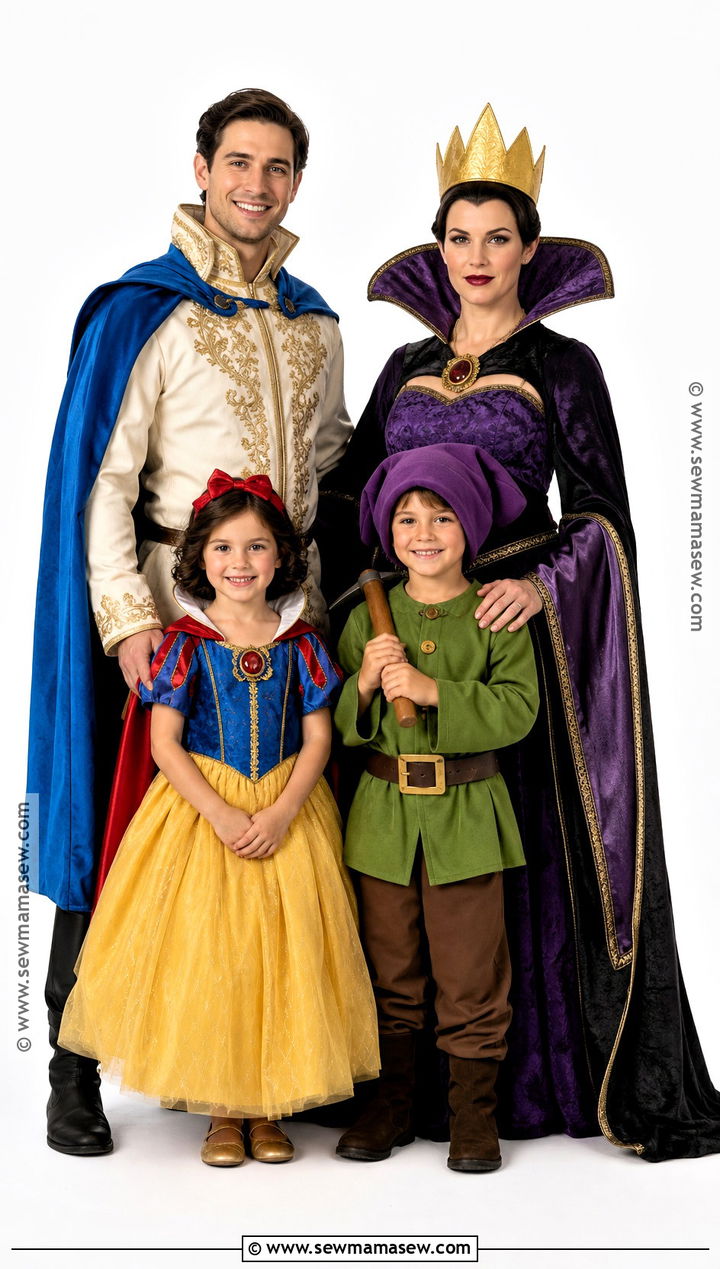 Snow White Family Of Four Costume - 30 snow white family costume ideas
