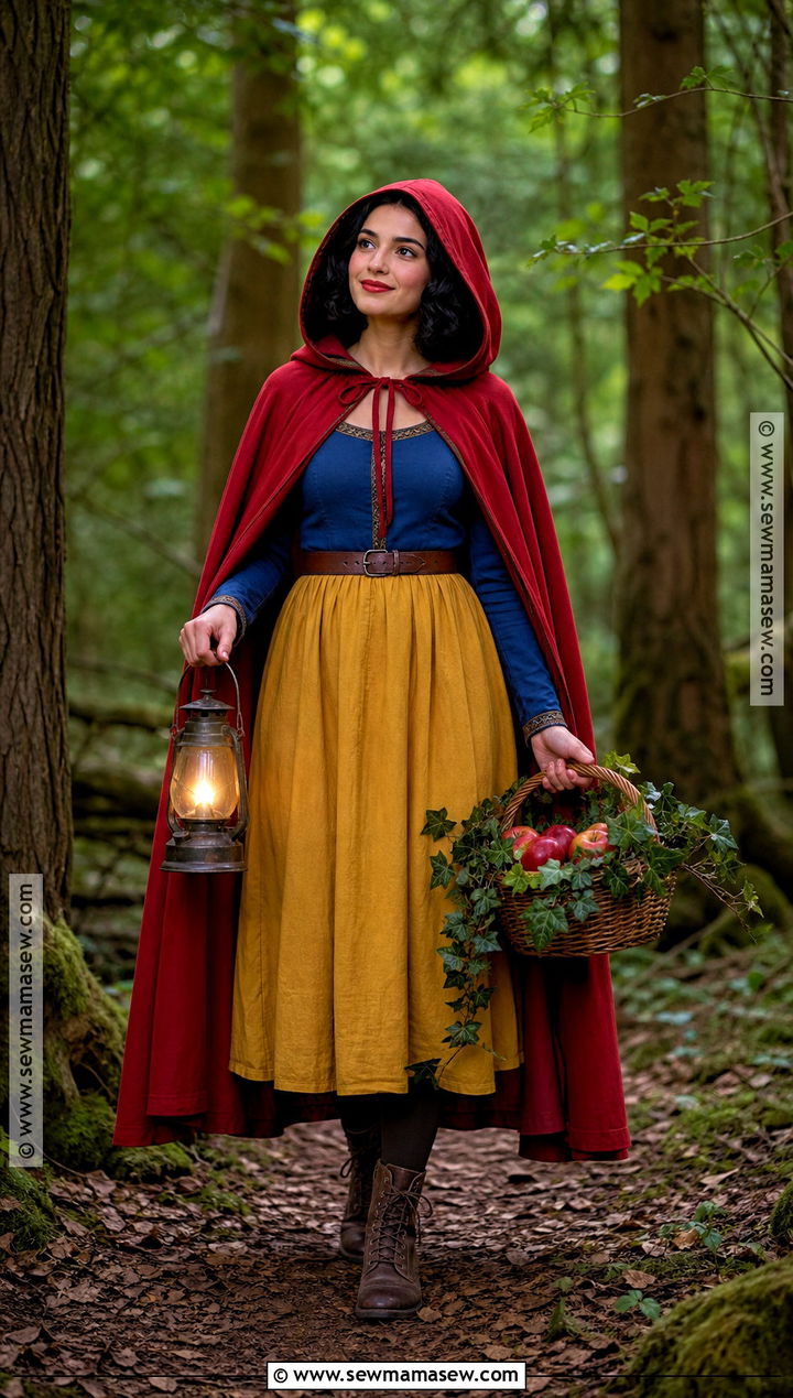 Snow White Forest Cape Cosplay - 35 snow white cosplay ideas