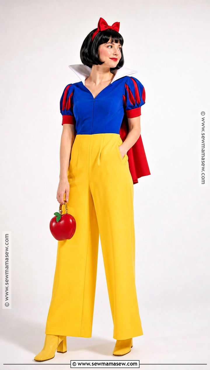 Snow White Jumpsuit Costume - 40 snow white halloween costume ideas