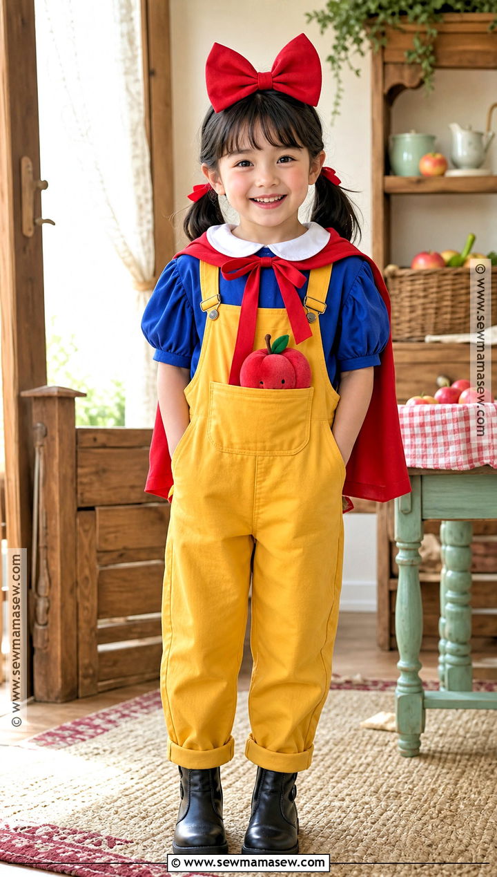 Snow White Overall Costume - 30 snow white costume ideas for kids
