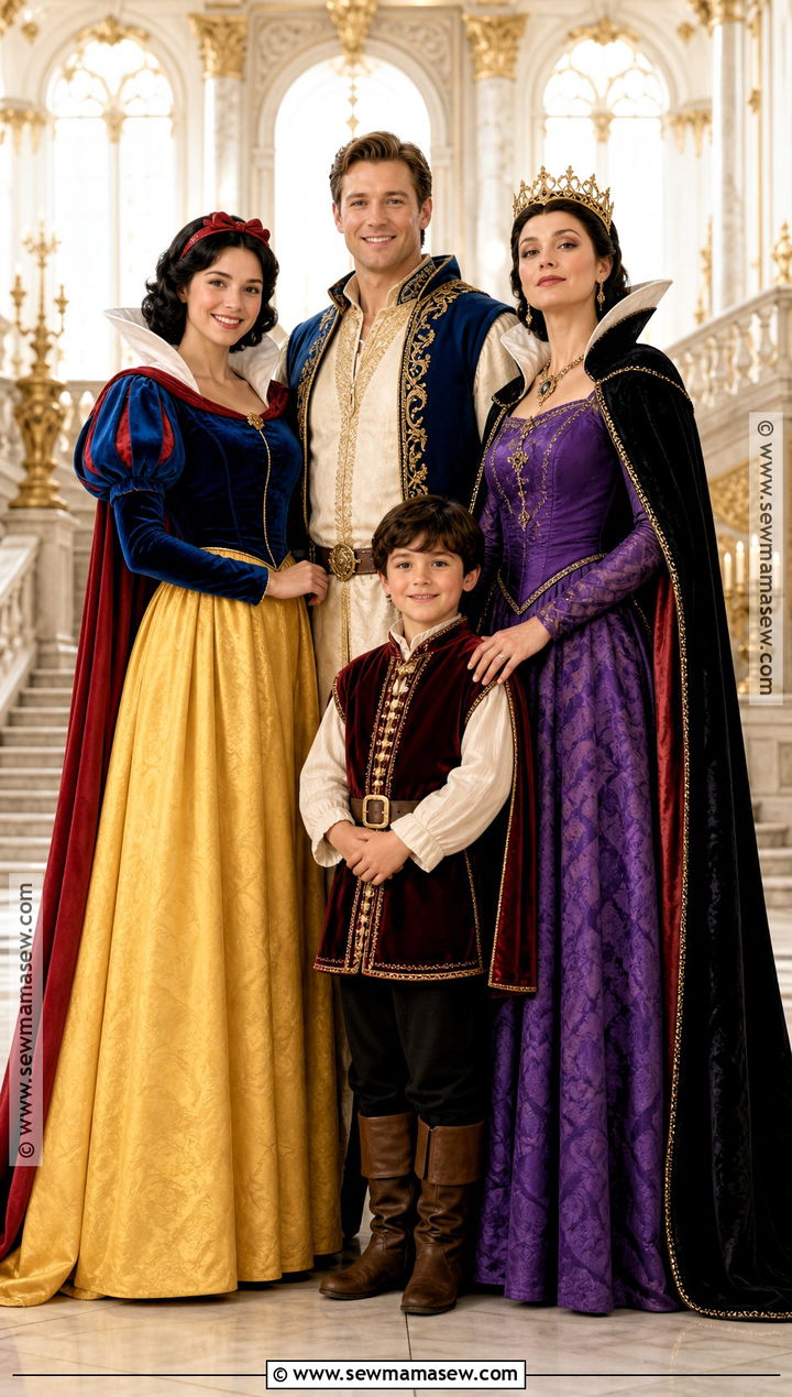 Snow White Royal Family Costume - 30 snow white family costume ideas