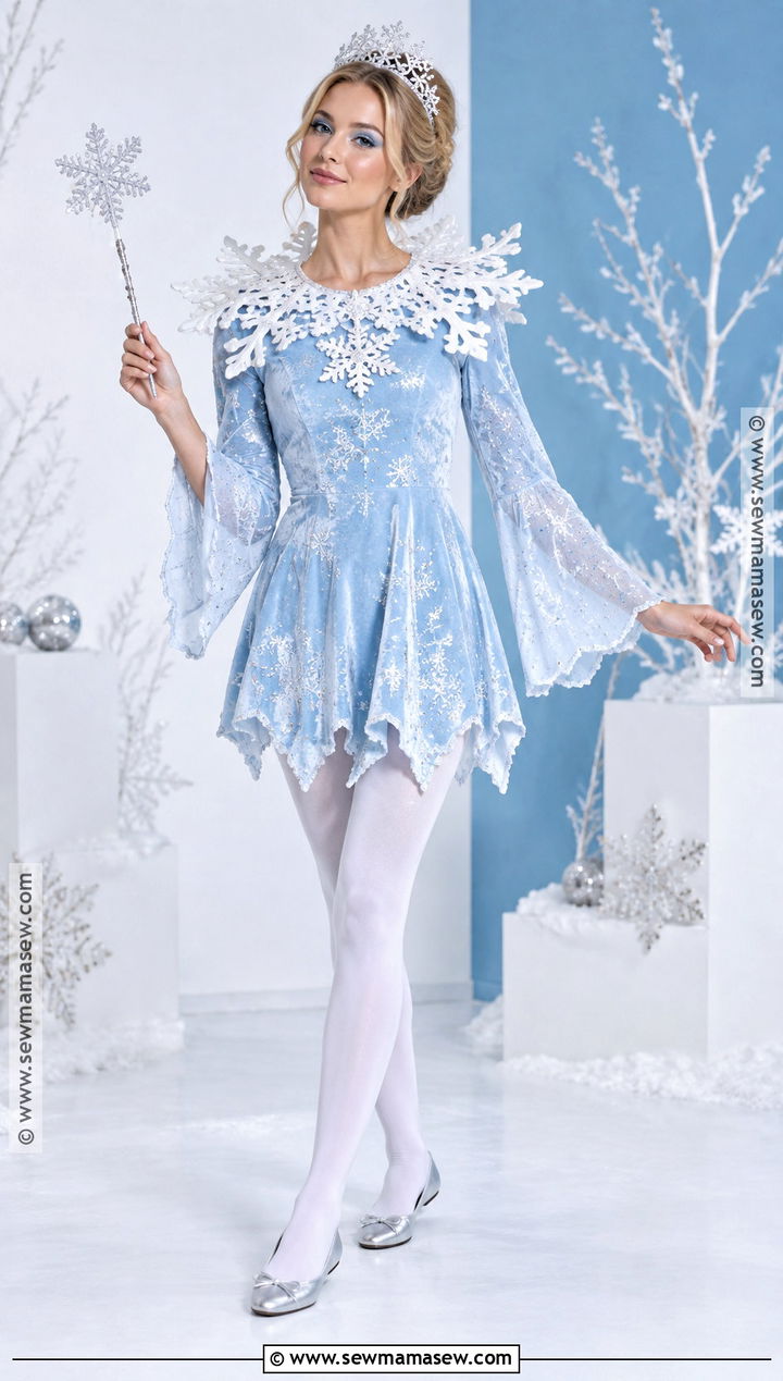 Snowflake Weather Costume - 30 weather costumes