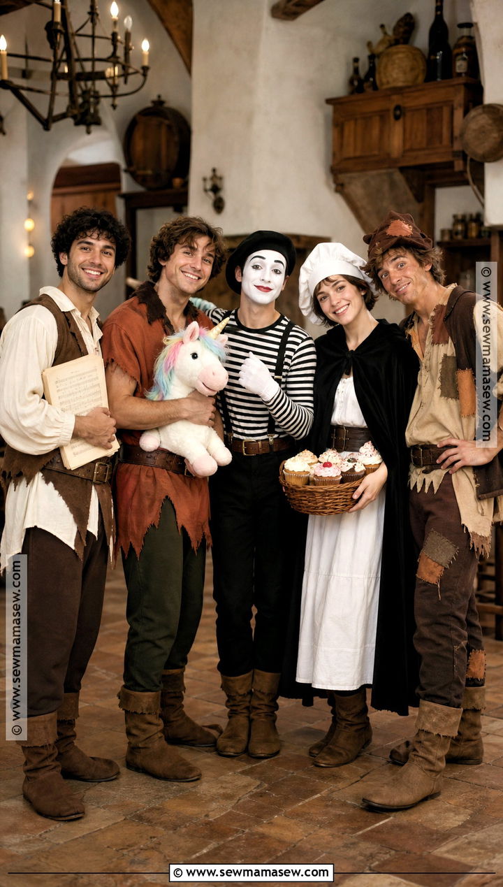 Snuggly Duckling Pub Thug Group Costume - 35 tangled costume ideas