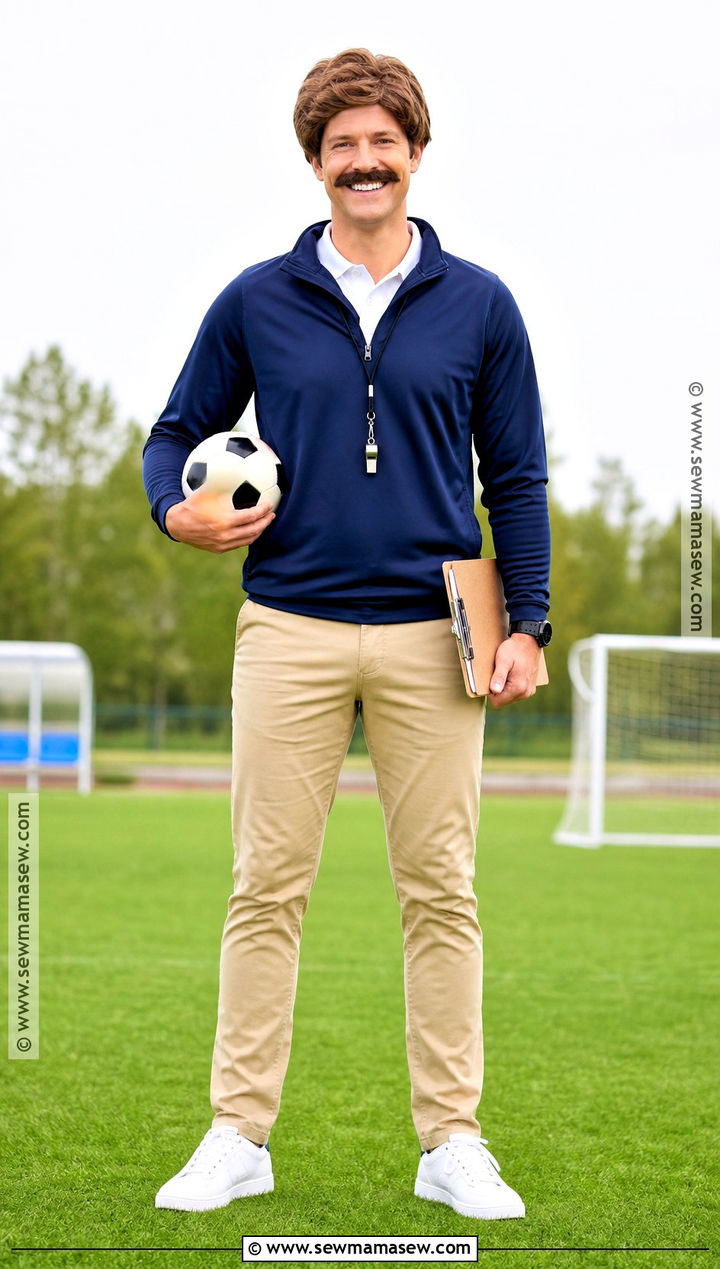 Soccer Coach Costume - 30 Last Minute Costume Ideas for Men