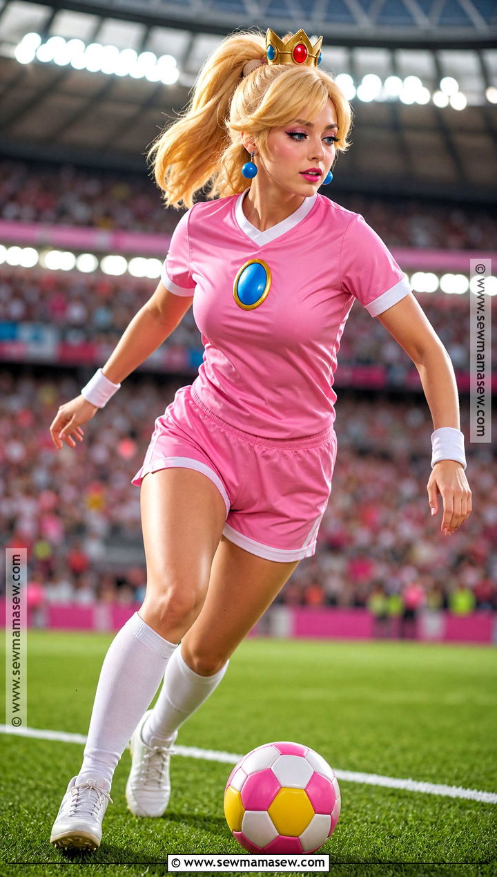 Soccer Princess Peach Cosplay - 35 princess peach cosplay ideas