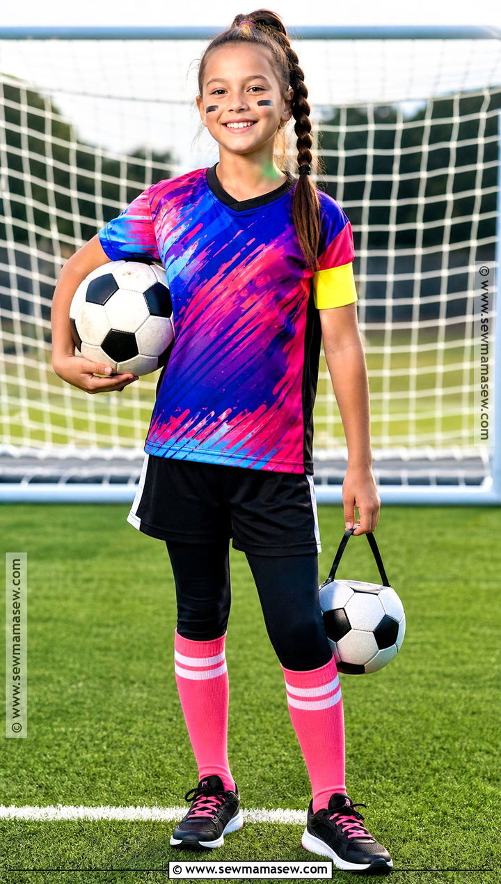 Soccer Star Costume With Team Jersey - 40 halloween costume ideas for girls