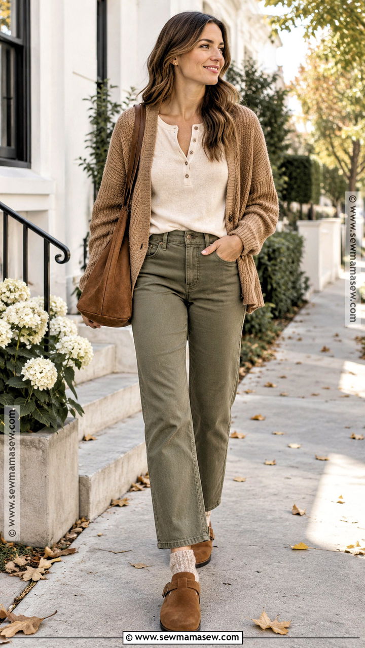 Soft Autumn Chestnut Clog Outfit - 20 soft autumn shoes