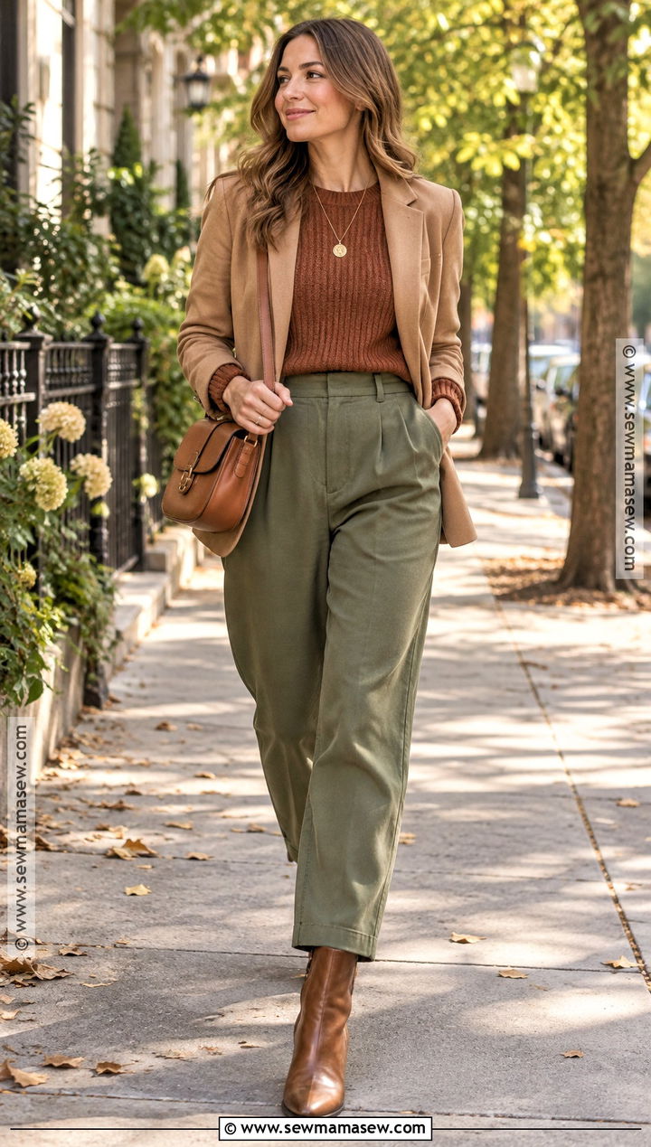 Soft Autumn Cinnamon And Sage Outfit - 20 soft autumn outfits color palettes