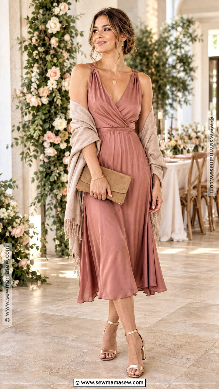 Soft Autumn Gold Block Heel Outfit - 20 soft autumn shoes