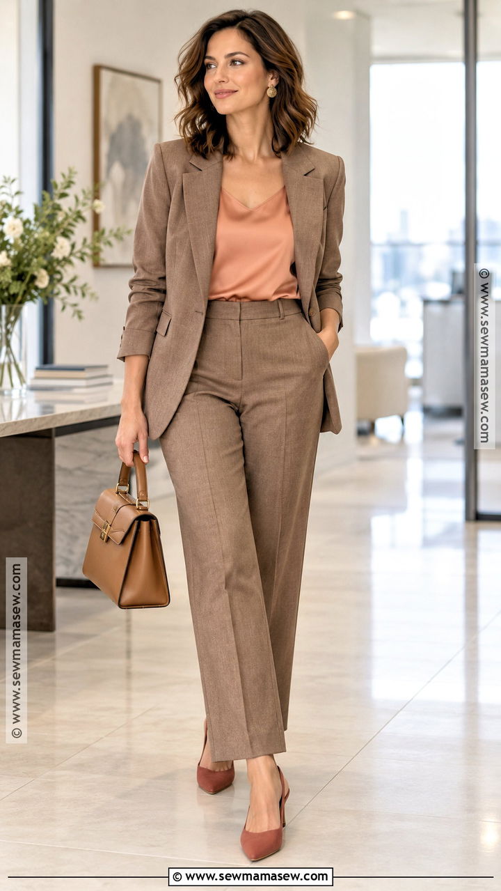 Soft Autumn Terracotta Slingback Outfit - 20 soft autumn shoes