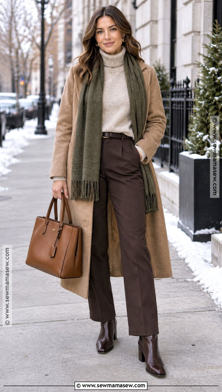 Soft Autumn Winter Layered Outfit - 20 Soft Autumn Aesthetic Outfit Ideas