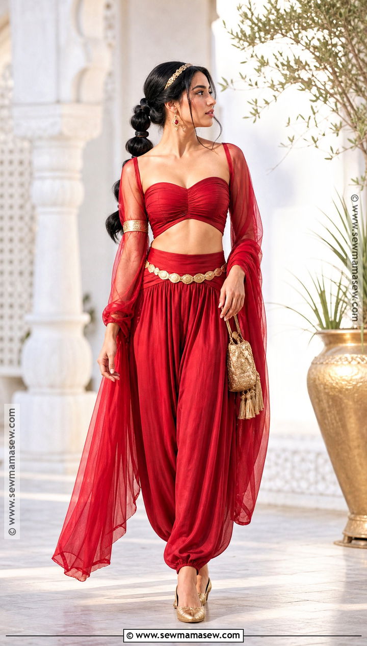 Soft Makeup Red Jasmine Costume - 35 red jasmine costume ideas