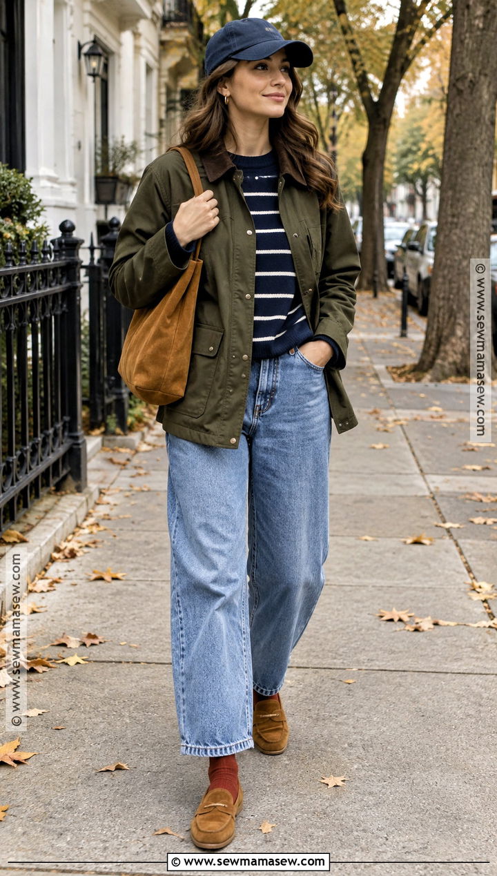 Soft Moccasin Loafer Outfit - 15 Fall Shoe Inspo Aesthetic Ideas