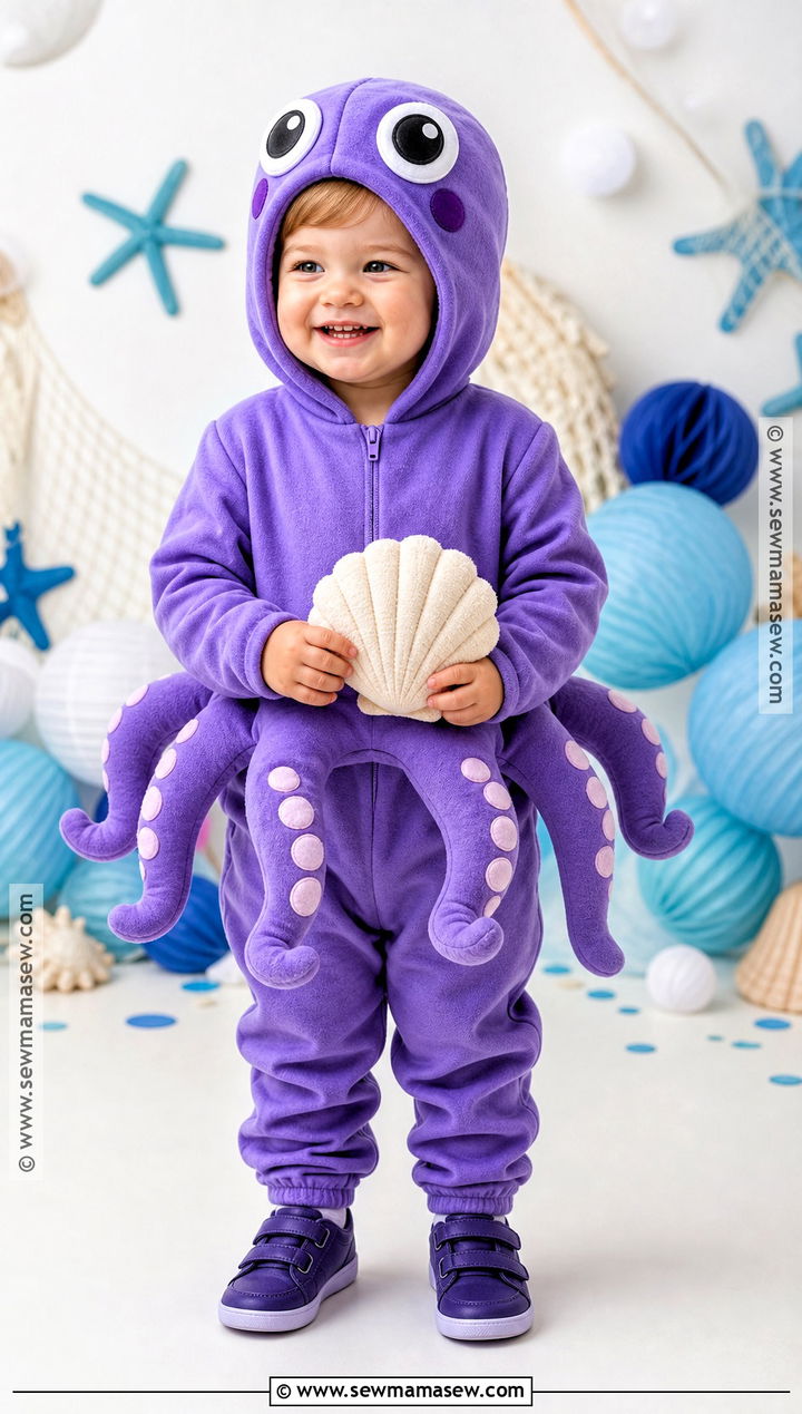Soft Octopus Toddler Costume - 35 toddler costumes