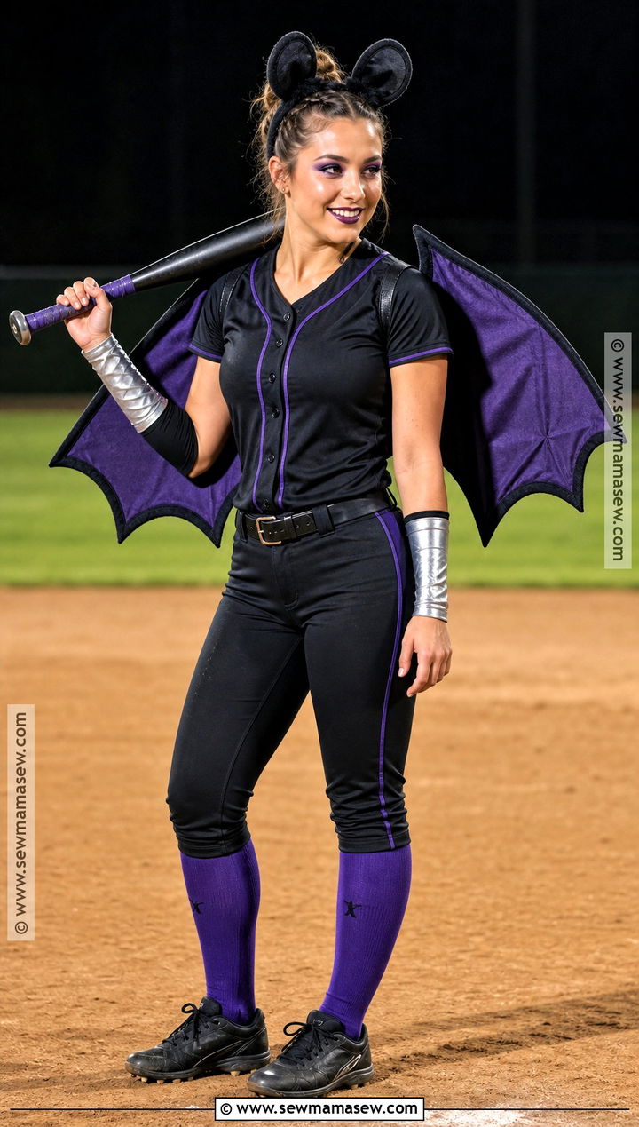 Softball Bat Costume With Wings - 30 softball halloween costumes