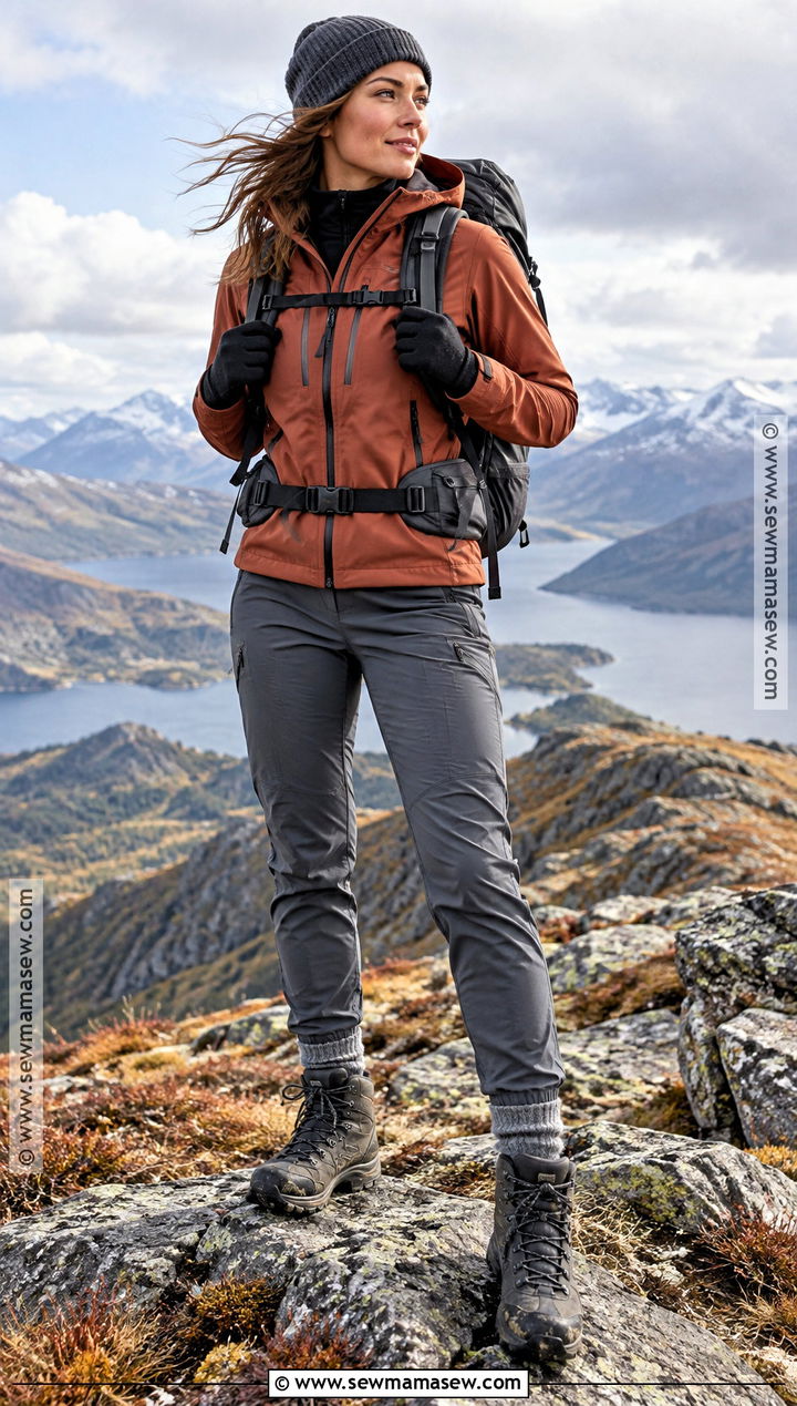 Softshell Jacket And Hiking Pants Outfit - 20 Hiking Outfit Autumn Ideas for Women