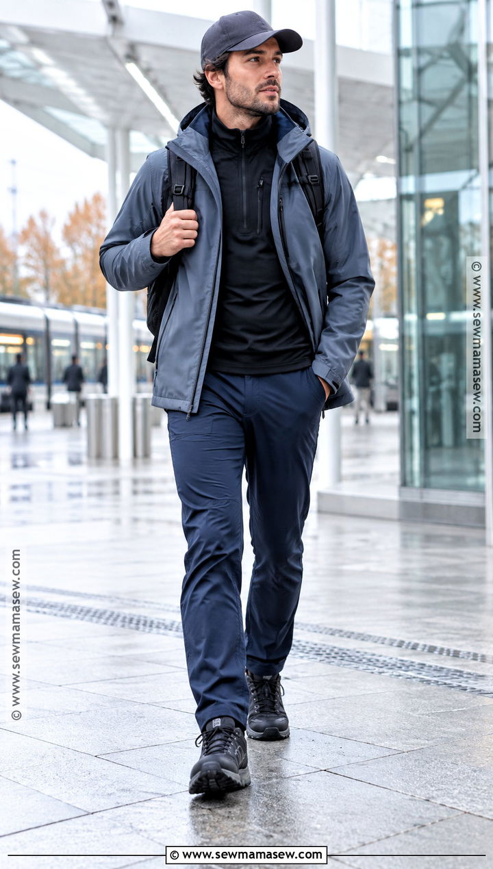 Softshell Jacket With Performance Pants - 20 mens fall jackets