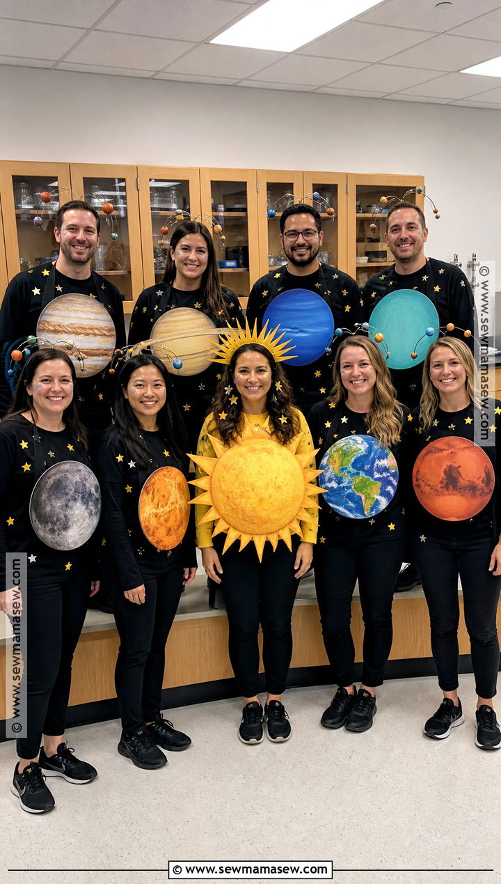 Solar System School Staff Costume - 30 School Staff Halloween Costume Ideas