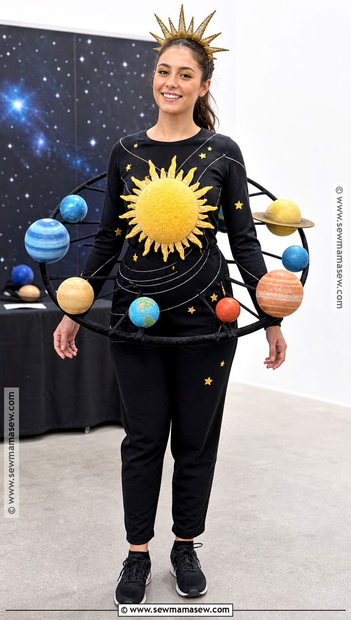 Solar System Sun Costume - 30 Sun Halloween Costume Ideas