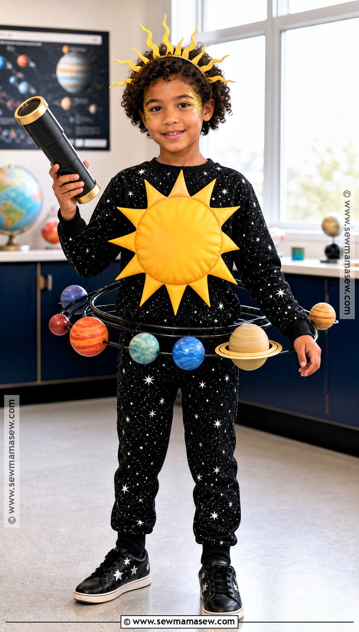 Solar System Sun Costume - 30 sun costume ideas for kids