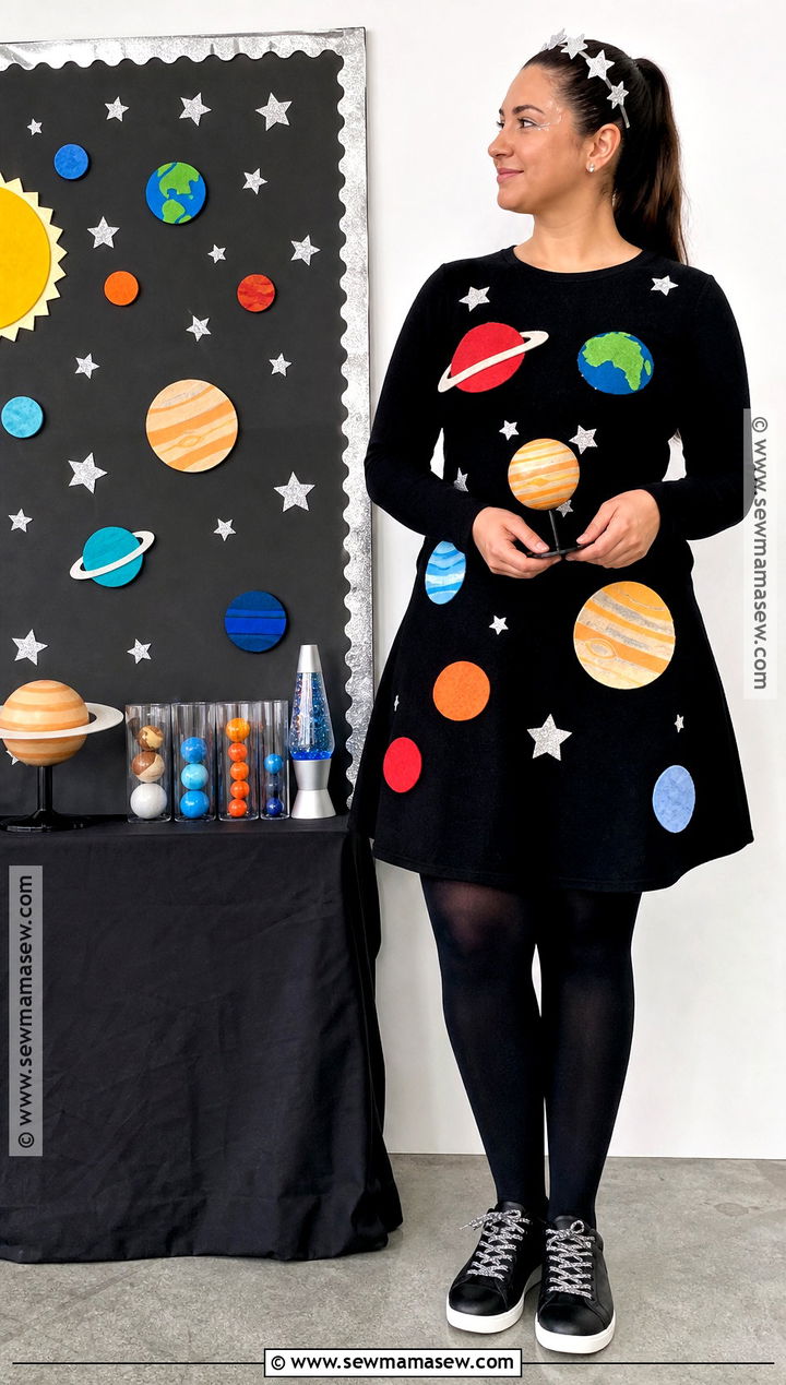 Solar System Teacher Costume - 30 teacher costumes for halloween