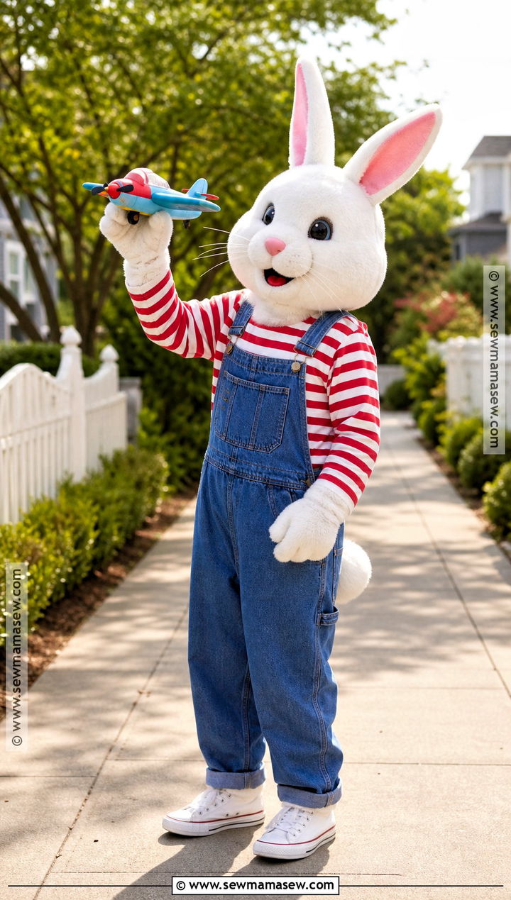 Solo Max Costume With Blue Overalls - 30 max and ruby costume ideas