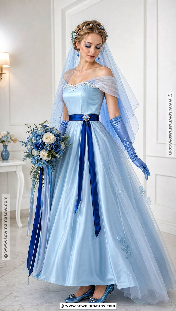 Something Blue Bride Costume - 35 bride halloween costume ideas