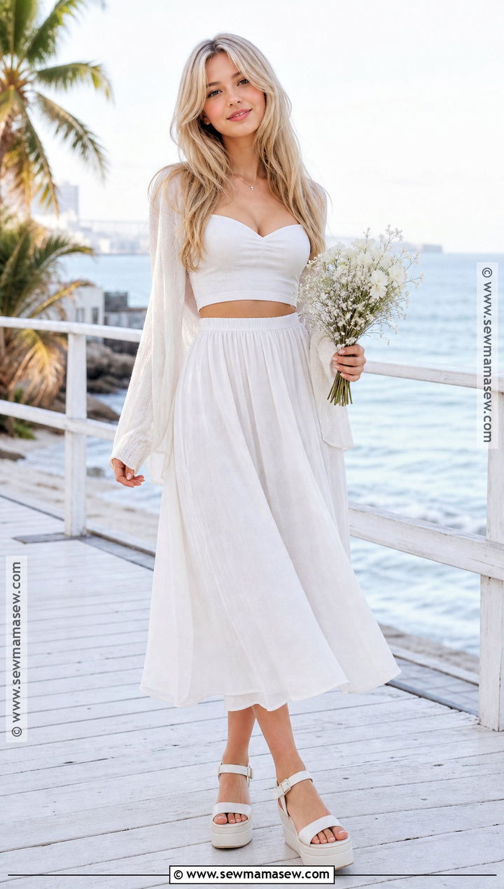 Sometimes White Seaside Costume - 35 britney spears halloween costume ideas