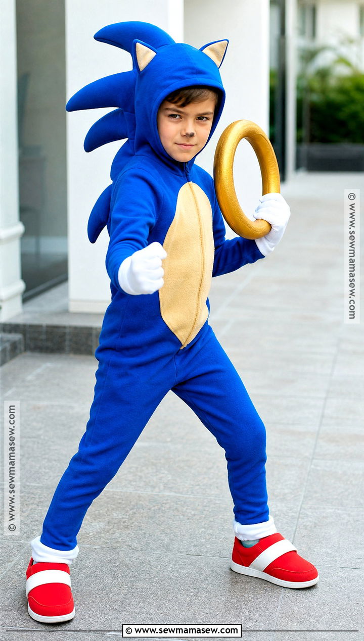 Sonic Boy Costume - 35 boy costumes