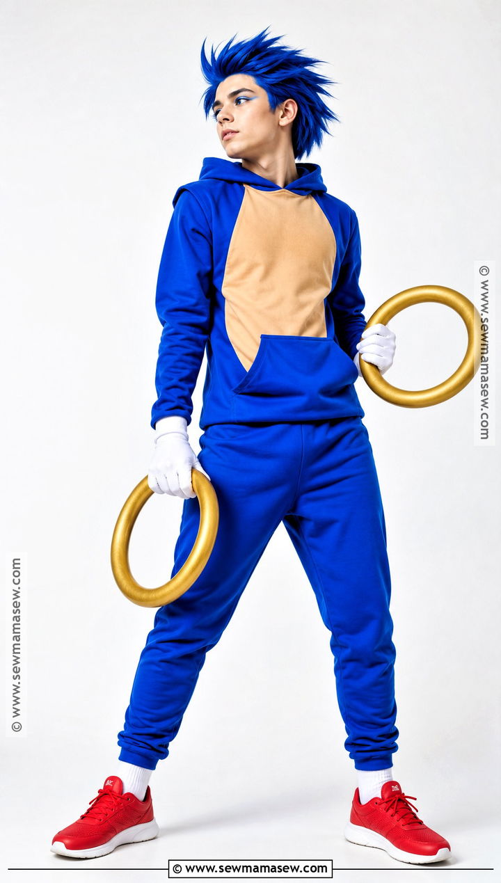 Sonic Costume - 40 halloween costumes for teens