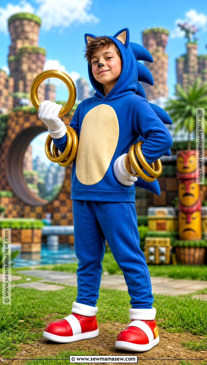 Sonic Costume for Boys - 30 costumes for boys