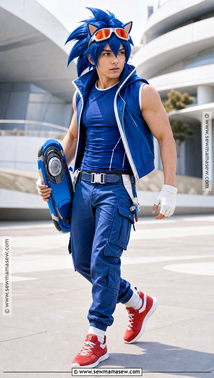 Sonic Riders Cosplay With Goggles - 40 sonic cosplay ideas