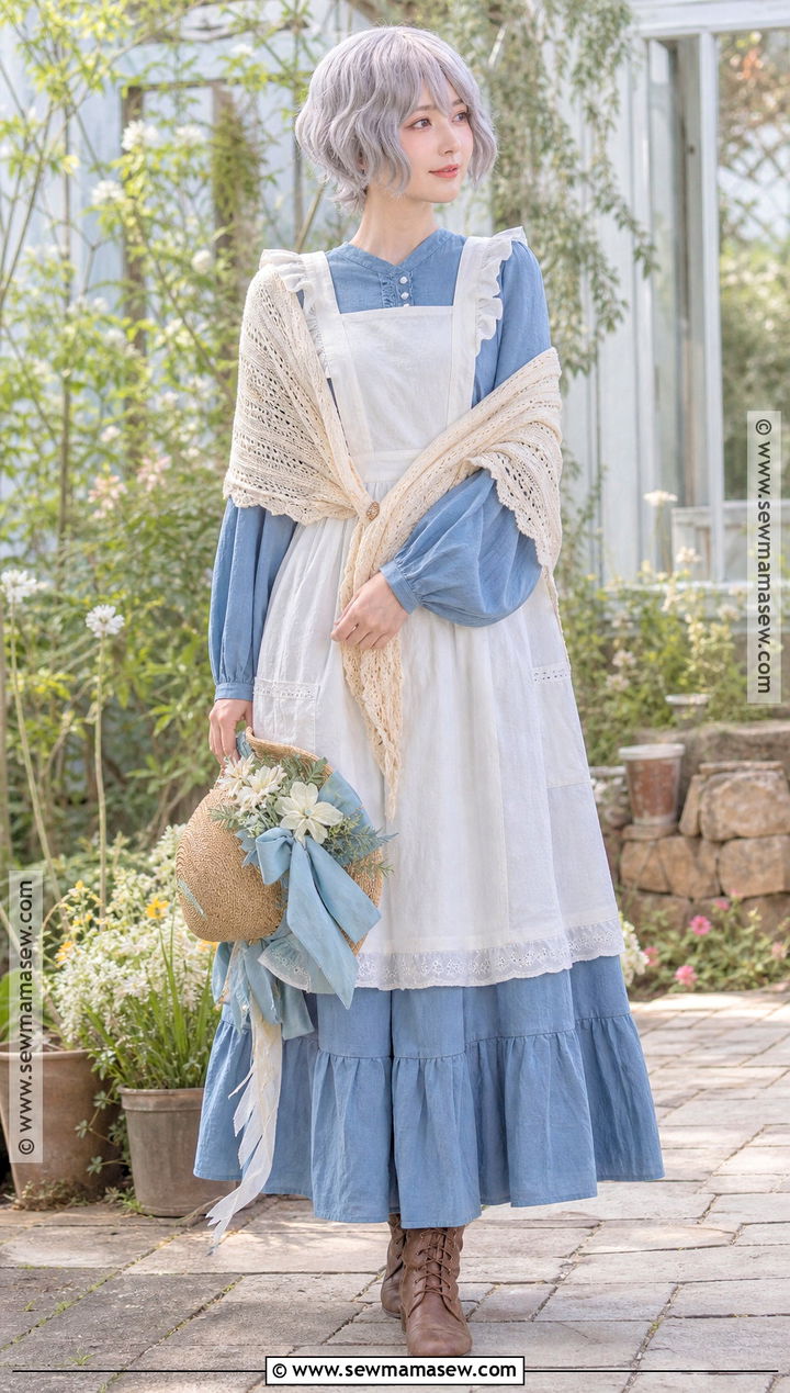 Sophie Hatter Cosplay With Blue Dress - 30 unique cosplay ideas