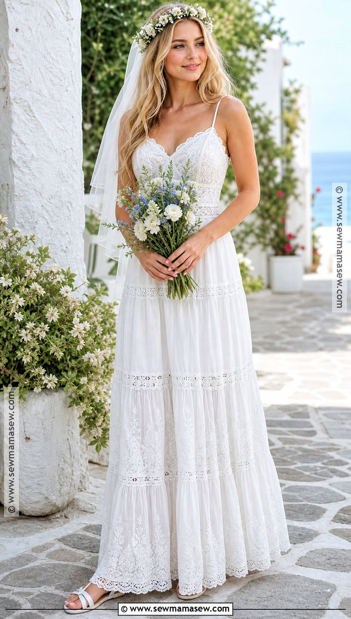 Sophie White Wedding Mamma Mia Costume - 35 mamma mia costume ideas