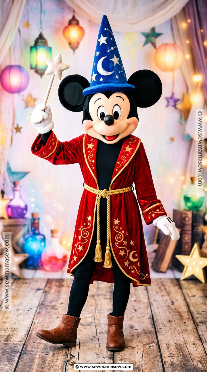 Sorcerer Mickey Mouse Costume - 35 mickey mouse costume ideas