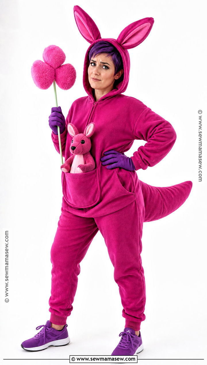 Sour Kangaroo Costume With Baby Pouch - 30 dr seuss characters dress up ideas