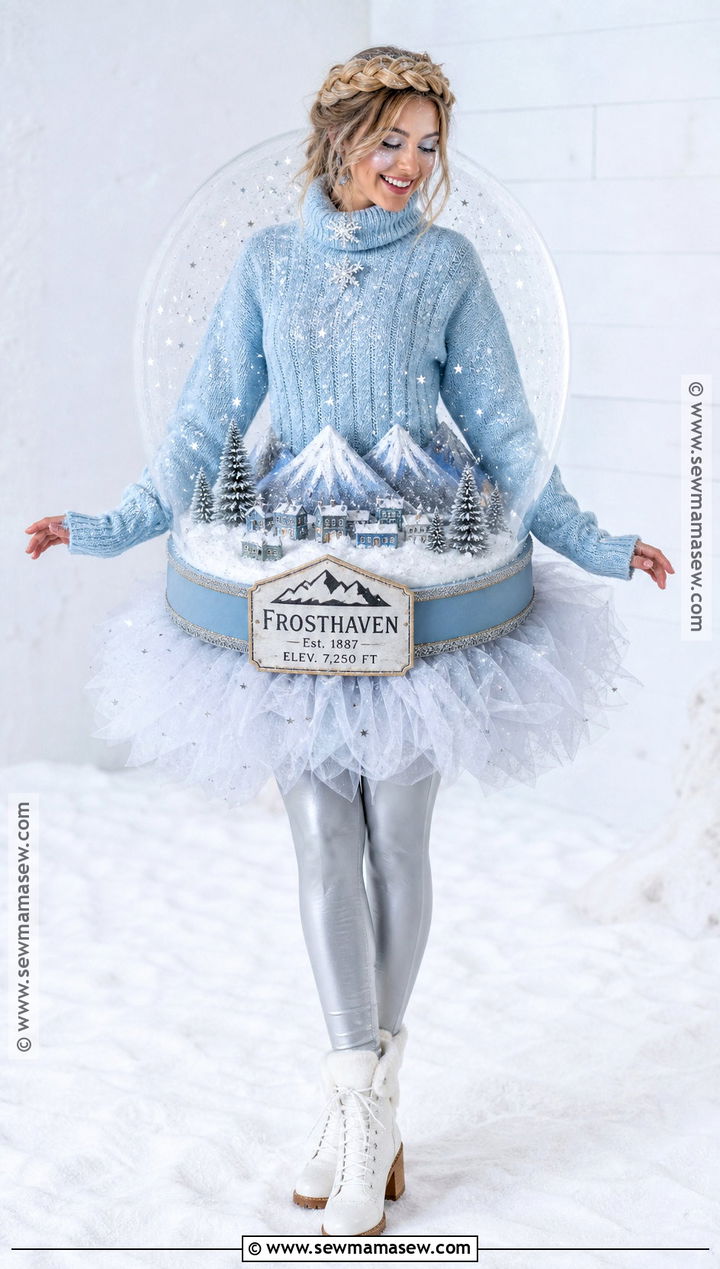 Souvenir Snow Globe Costume - 30 original halloween costumes for women