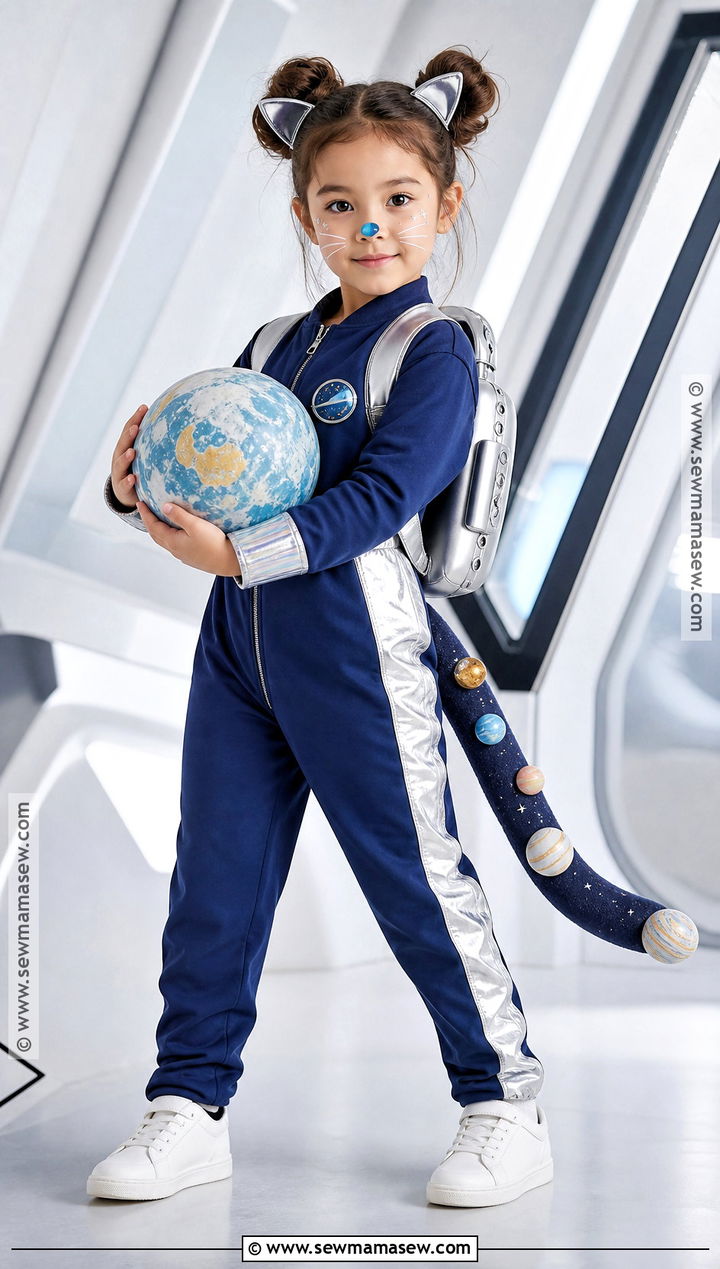 Space Cat Costume - 30 cat costume ideas for kids