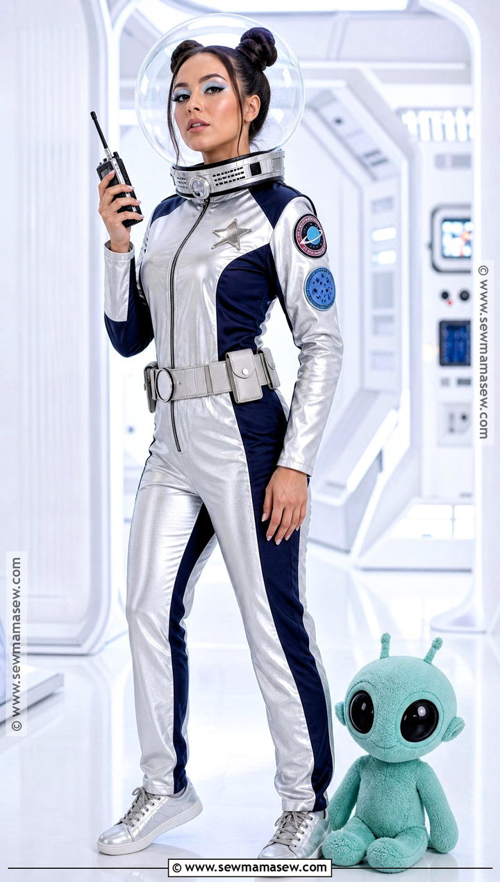 Space Cop Costume - 30 cop halloween costume ideas for women