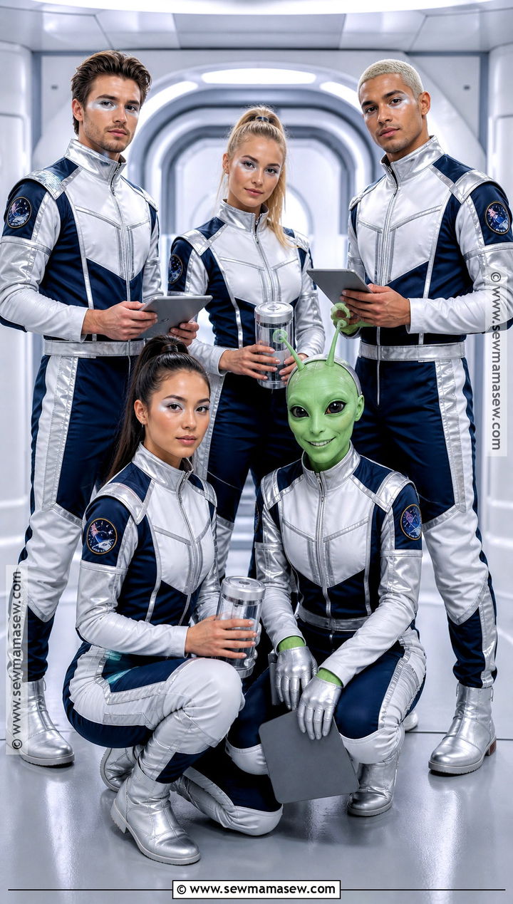 Space Crew Team Costume - 35 team costume ideas