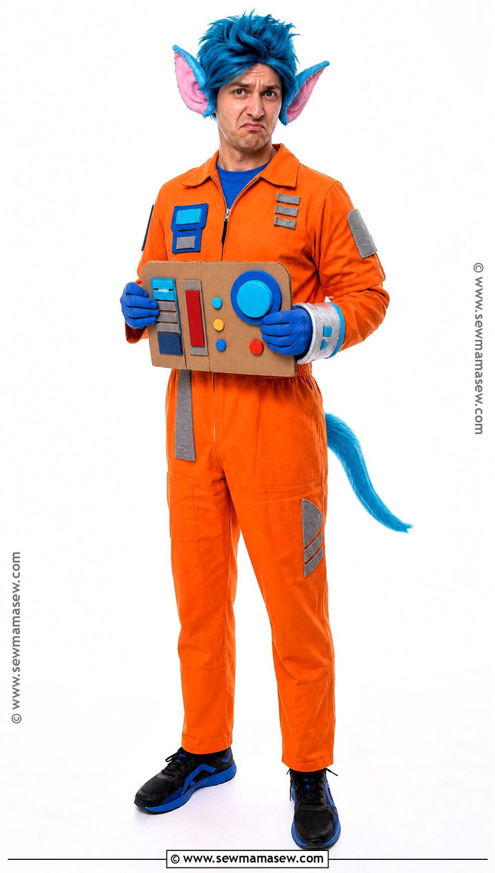 Space Prisoner Stitch Costume - 30 stitch halloween costume ideas