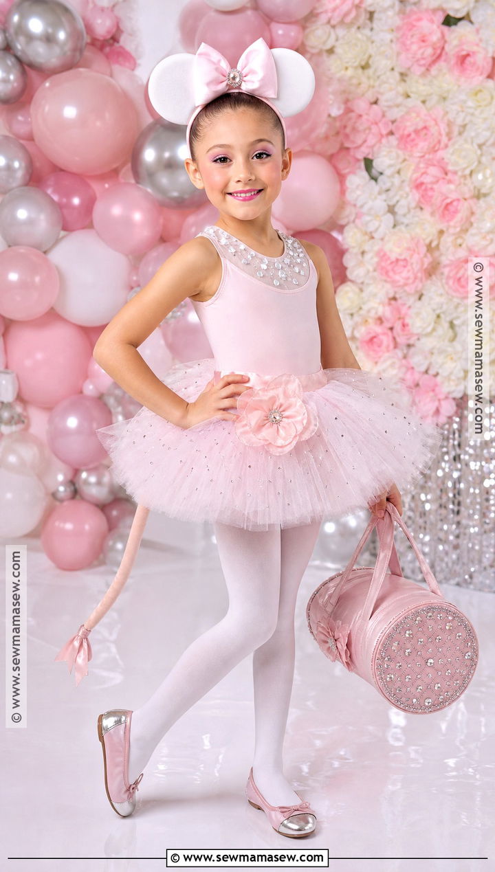 Sparkly Angelina Ballerina Costume - 35 angelina ballerina costume ideas