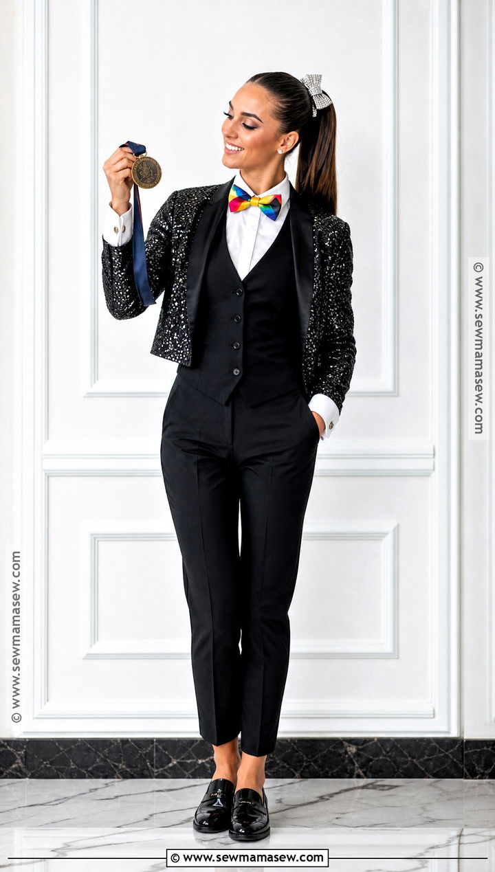 Sparkly Ballroom Tuxedo Costume - 30 jojo siwa costume ideas