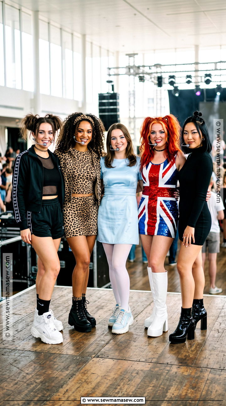 Spice Girls Group Costume - 35 halloween costumes 5 people