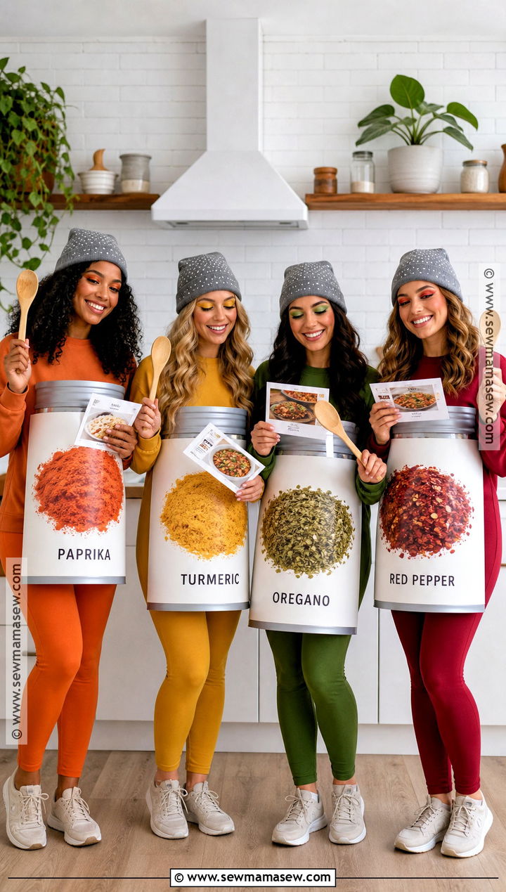 Spice Jar Group Costume - 35 funny halloween costume ideas