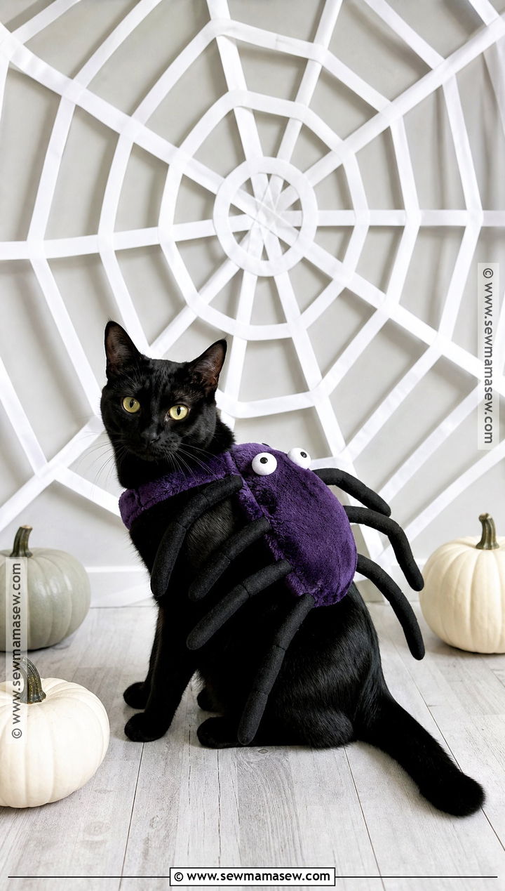 Spider Cat Costume - 30 Halloween Costume Ideas for Cats