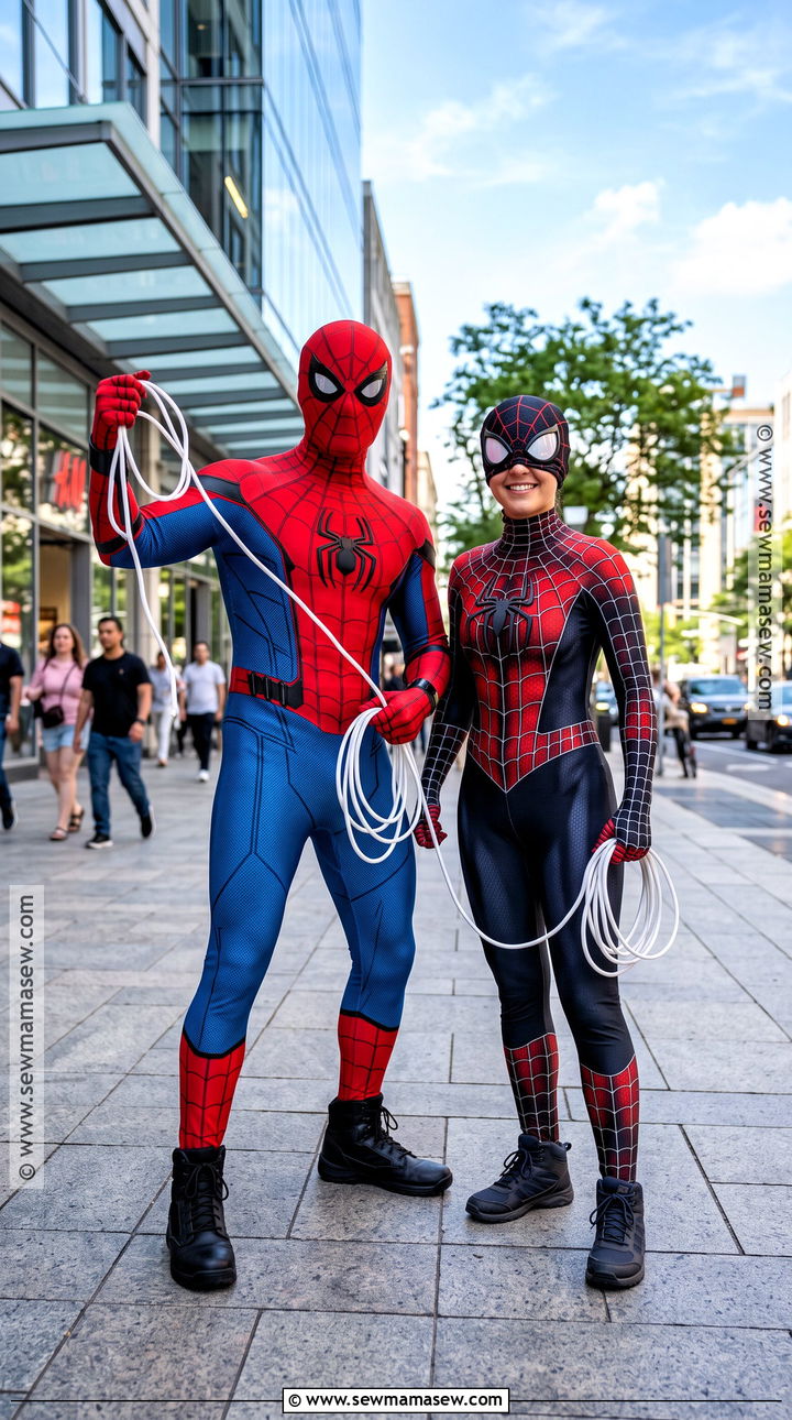 Spider Couple Costume - 50 couples halloween costume ideas
