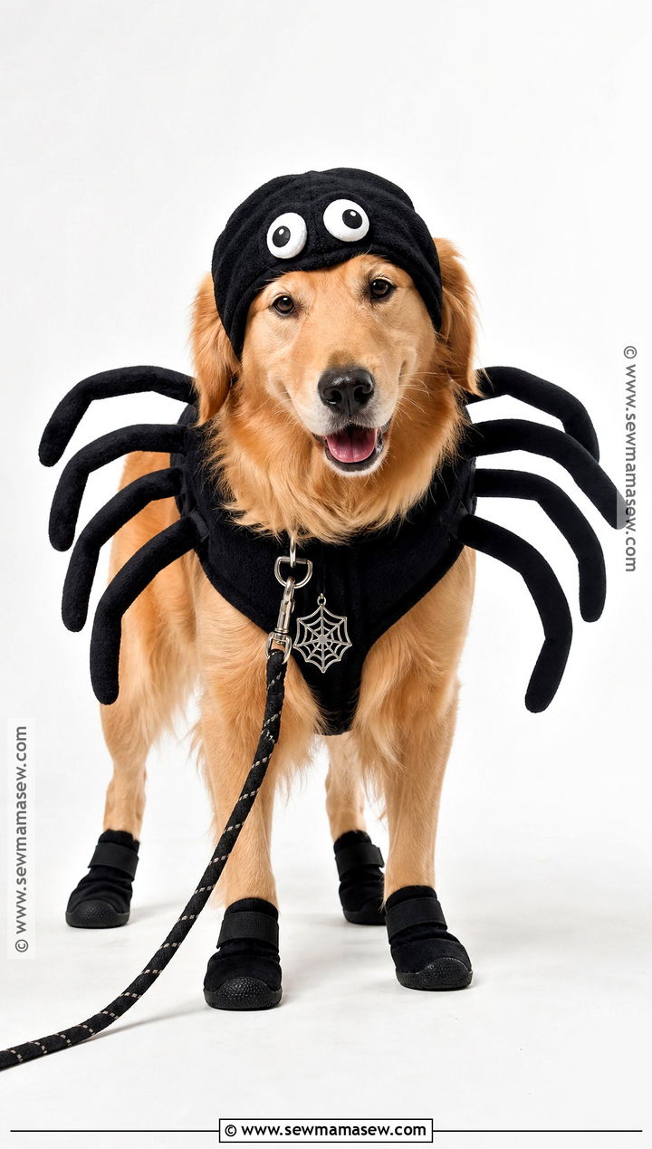 Spider Dog Costume - 40 dog costumes