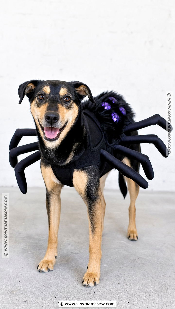Spider Dog Halloween Costume - 45 dog halloween costumes